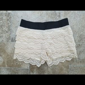 NWT Wet Seal Lace Shorts